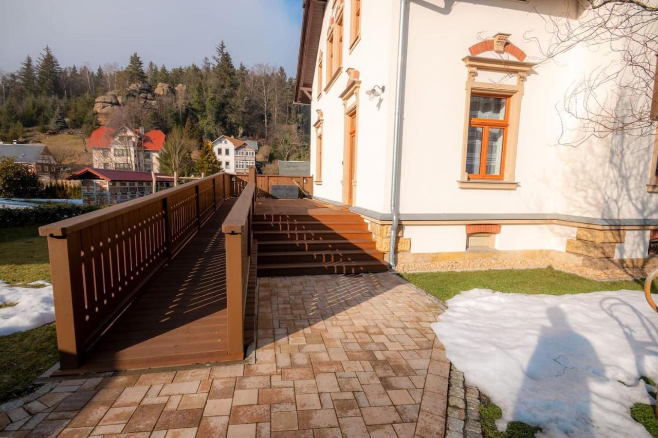 Villa Waldlust - 5 Sterne - 2 Schlafzimmer クアオルト・オイビン エクステリア 写真